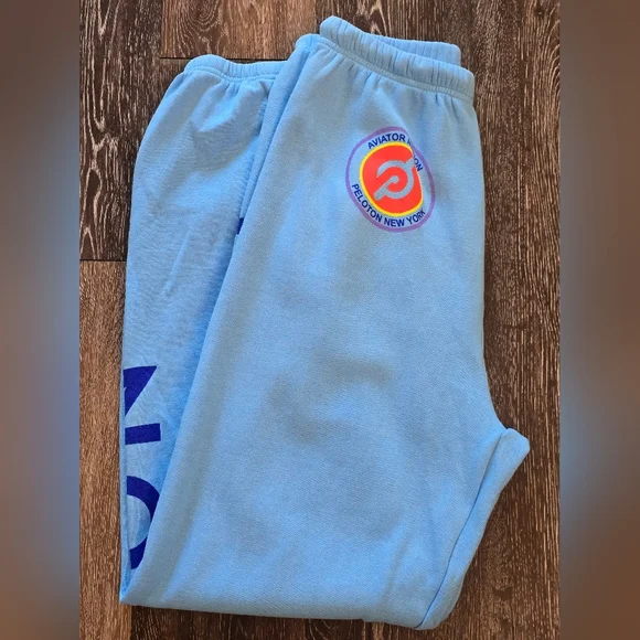 Aviator Nation Peloton X Logo Sweatpant Size L NWOT - Picture 7 of 12